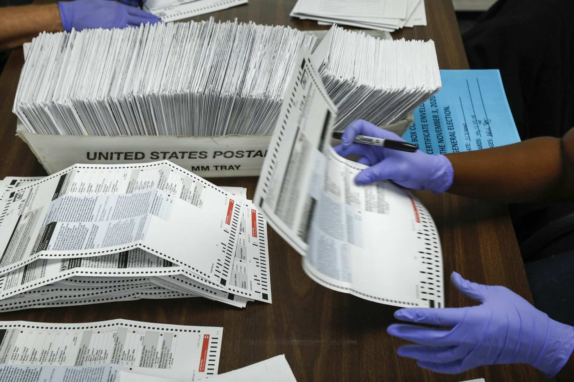 Thousands of duplicate ballots sent out in swing state