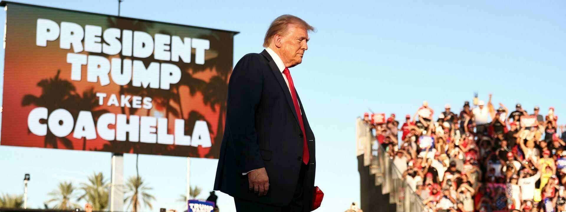 Man arrested with guns outside Trump's Coachella rally sues Riverside County sheriff for defamation