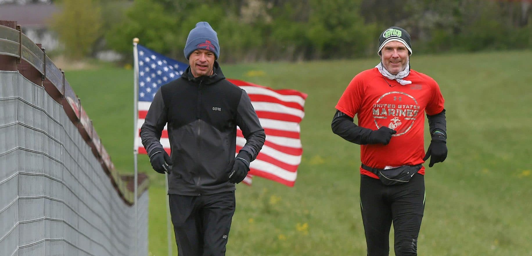 Veterans run 24 hours to raise funds for nonprofit group American