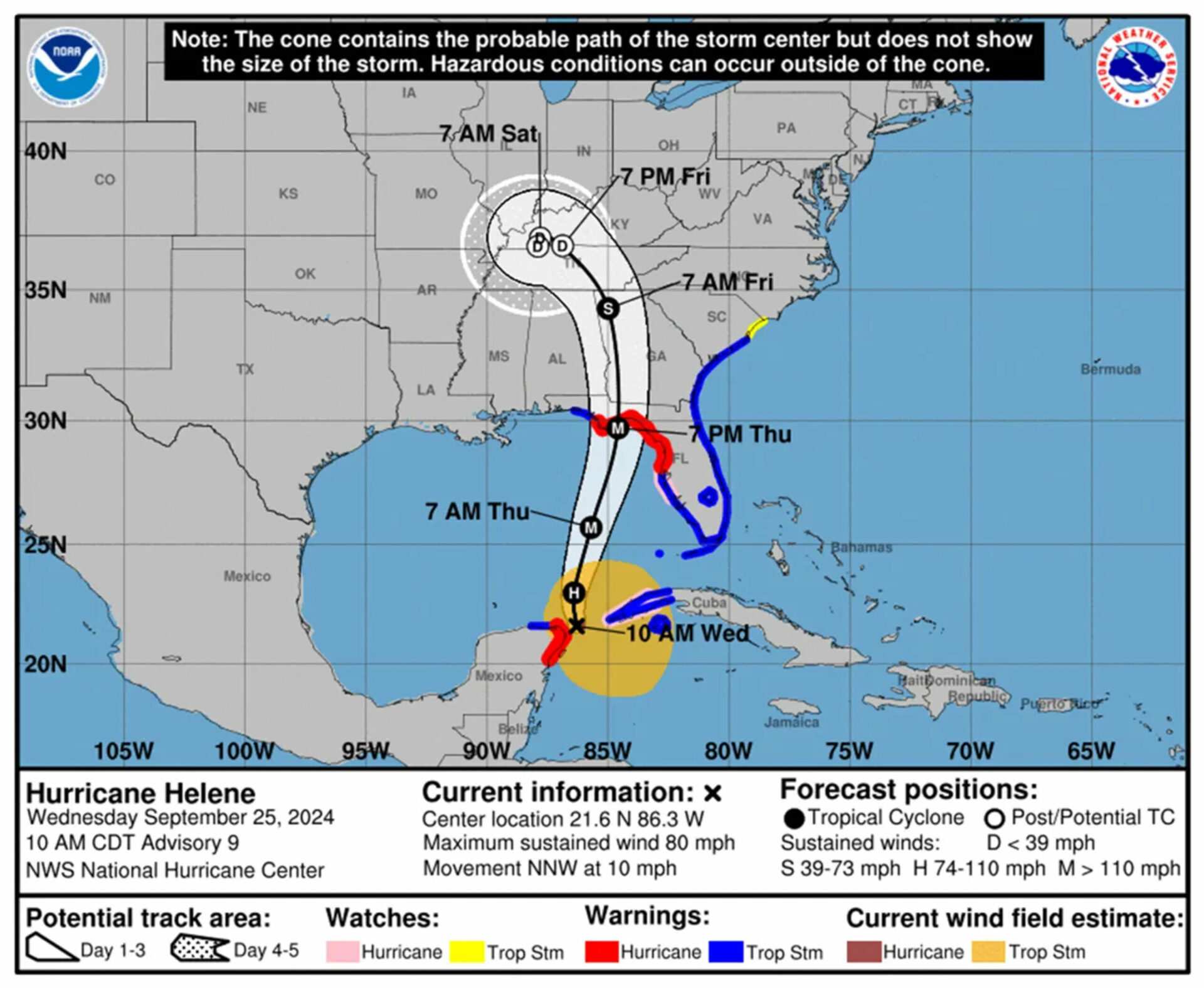 Helene kills 21, unleashes floods and knocks out power to millions across South