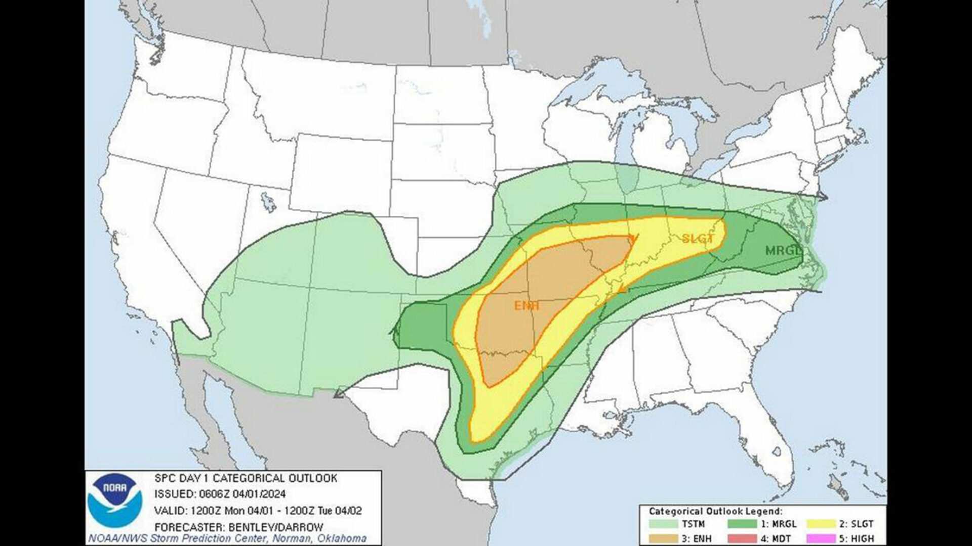 Dangerous thunderstorms threaten KC area as severe weather possible over most of Missouri