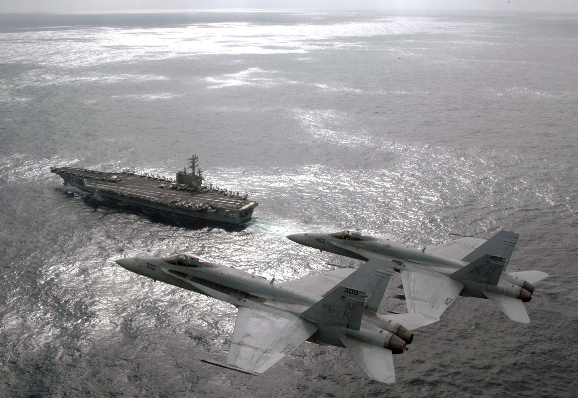 U.S. Jets Scramble After Russian Aircraft Buzzes USS Ronald Reagan Off South Korea Featured