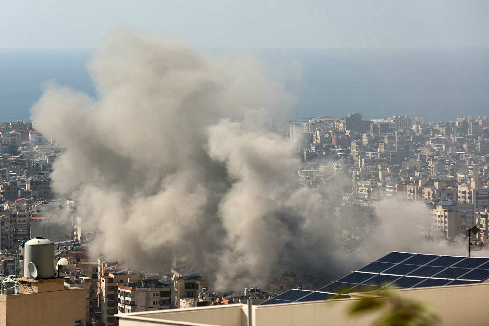 Israel hits Beirut as world awaits its response against Iran