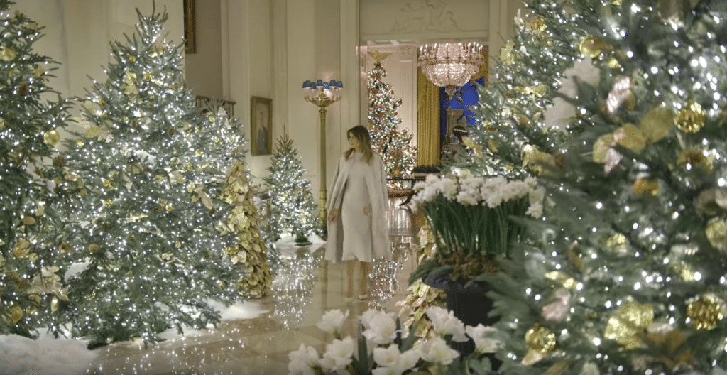 VIDEO: First Lady Melania Trump unveils 'Spirit of America' White House Christmas decorations