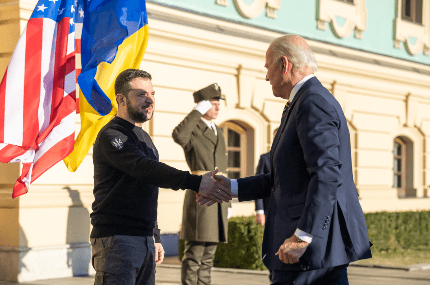 Photos: Biden Makes Surprise Ukraine Visit, Announces $500M More Aid