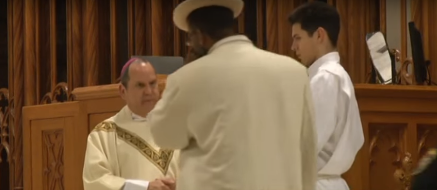 (VIDEO) New Jersey Man Punches Catholic Bishop In The Face During Mass Featured