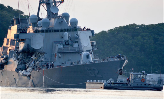 Mother of USS Fitzgerald sailor says son kept diving to try & save Navy shipmates after collision Featured
