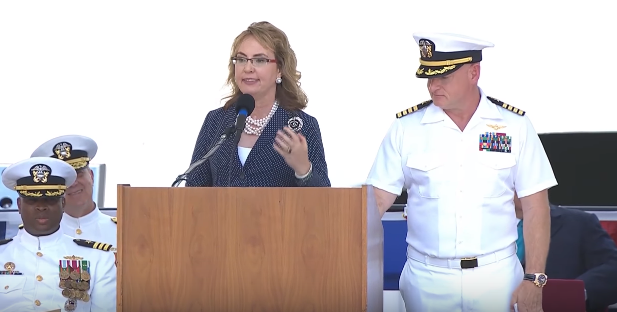 U.S. Navy Commissions Warship Named For Gun Control Advocate Gabby Giffords Featured
