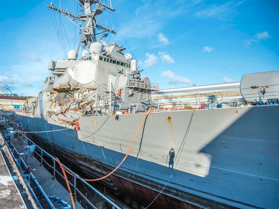 Navy drops criminal charges in USS Fitzgerald collision 