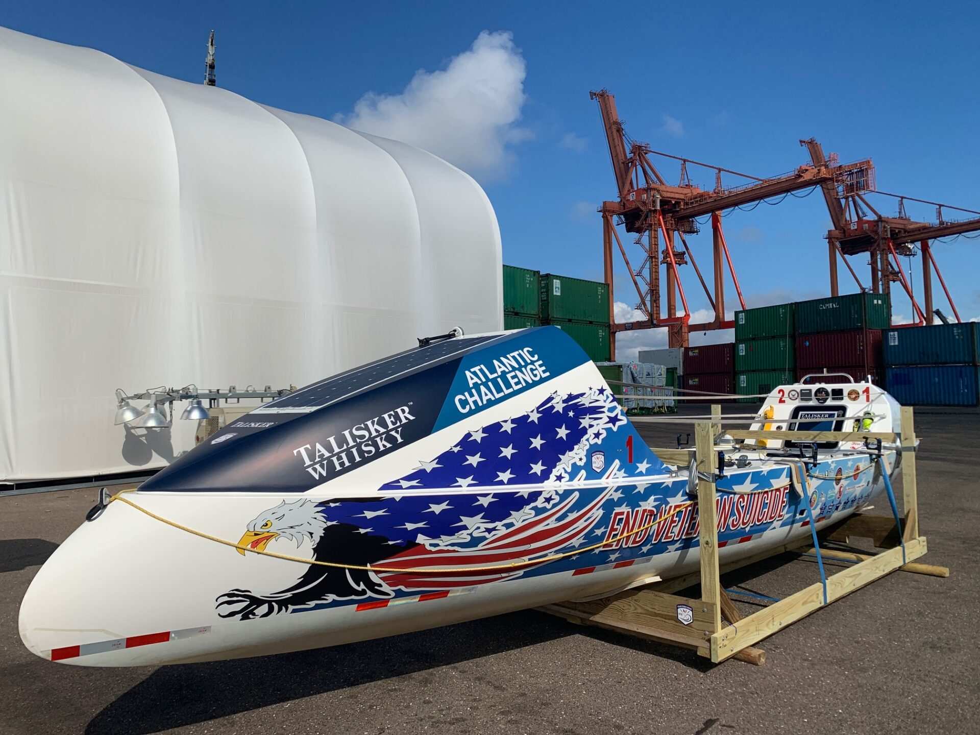 4 vets to row 3,000 miles across Atlantic for veteran PTSD, suicide