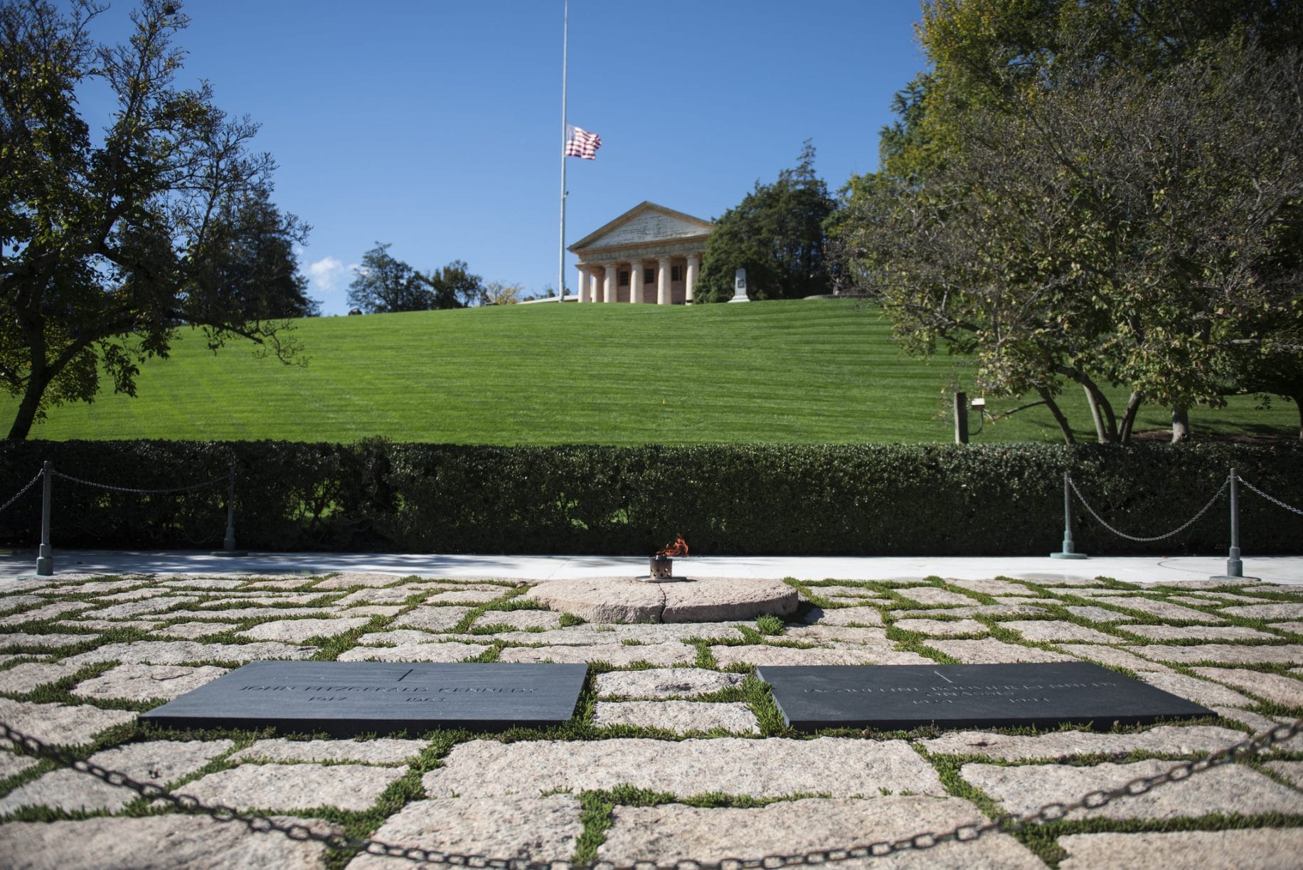 Jfk S Gravesite Most Visited In Arlington National Cemetery Reopens To The Public American