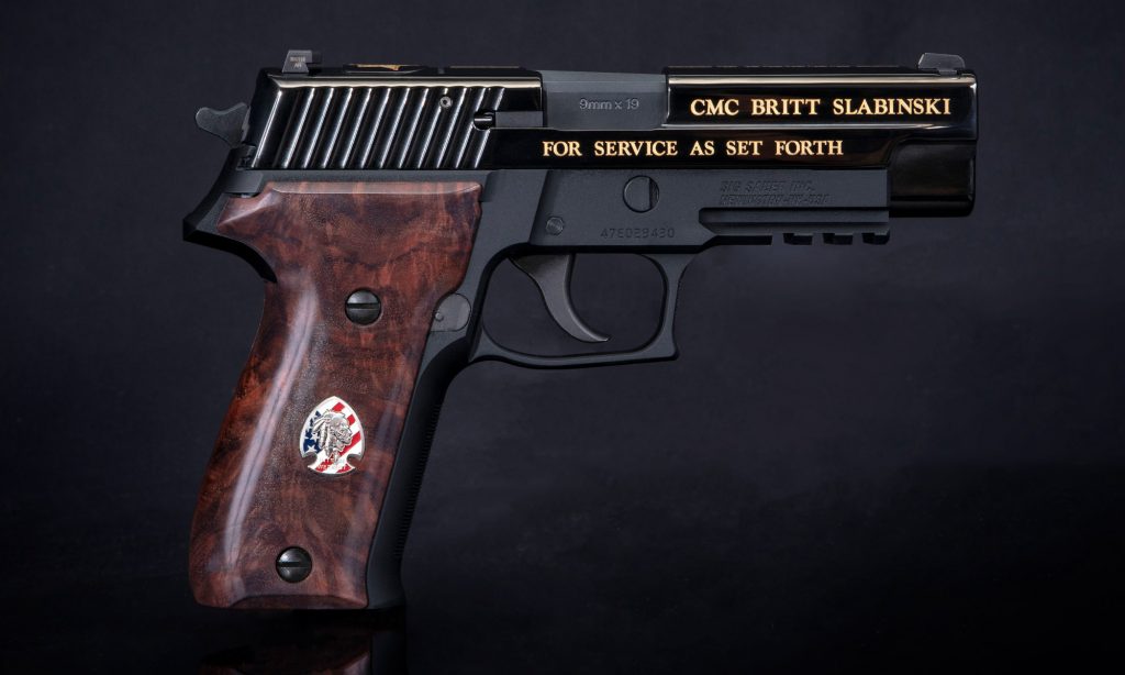 VIDEO Sig Sauer honored Navy SEAL with Medal of Honor MK25 handgun