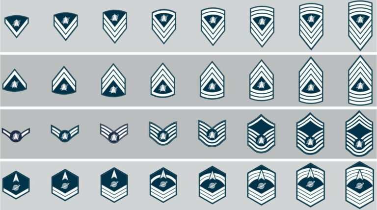 Space Force wants members to help pick its enlisted rank insignias ...