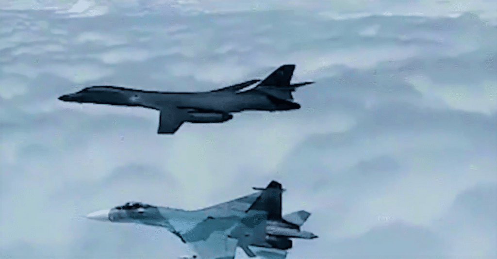 Video: Russian Jets Intercepted US Bombers Over Baltic, Black Seas