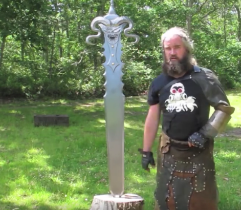 This Blacksmith Makes Insanely Massive Fantasy Swords