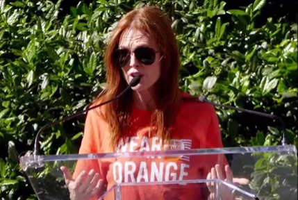 Hollywood Stars Wear Orange To Raise Awareness For Gun Violence Featured